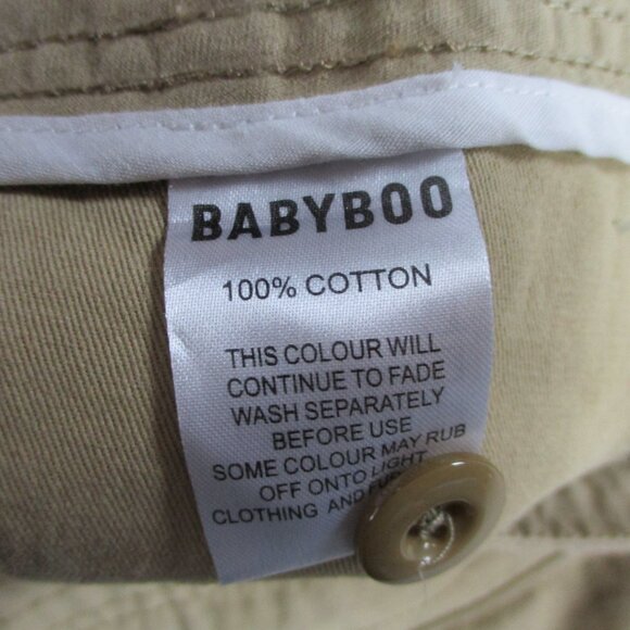 Baby Boo Fashion Cargo Pants Womens XS Sand Brown Tinashe Utility Baggy Relaxed - Picture 13 of 14